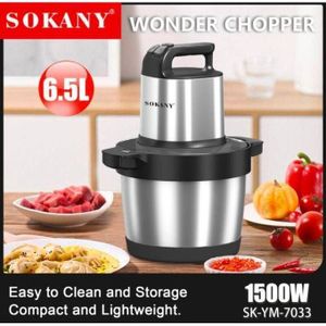Sokany YM-7033N Chopper 1500 Watt with 6.5 Liters Capacity