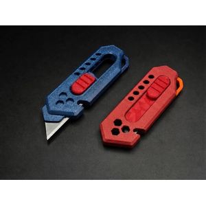 Its double-way safety cutter is versatile – compact and portable design