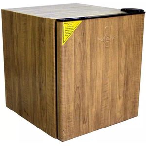 Alaska KAS ثلاجة ميني بار فندقية من دبليو ألاسكا 58 لتر، بني