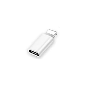 USB C to Lightning Adapter PD Fast Charge USB C Female to Lightning Male Type-C Cable to Lightning Converter -White