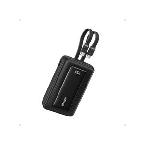 Anker Zolo Power Bank (2025 Upgraded Version), 45W Max Fast Charging, 20,000mAh Battery Pack, Dual Built-in USB-C Cables, USB-C&A Port, for iPhone 17/16 Series, Galaxy, MacBook, and More