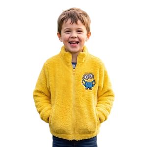 Soft Cotton Zip-Up Jacket for Kids