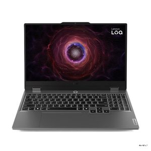 Lenovo لابتوب LOQ 15ARP9  - معالج AMD Ryzen 5 7235HS - شريحة ذكاء اصطناعي LA1 - ذاكرة 16 جيجا DDR5 - مساحة تخزين 512 جيجا SSD NVMe - كارت شاشة NVIDIA GeForce RTX 3050 4 جيجا GDDR6 - شاشة 15.6 بوصة FHD - ضمان سنتين