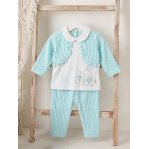 بيجاما شتوي بناتي مكون من قطعتين