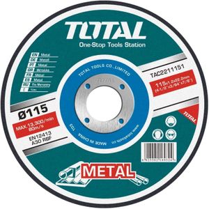 TOTAL قرص قطع المعادن TOTAL TAC2211151 (4.5 بوصة)