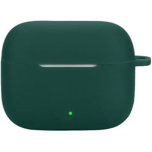 غطاء لـ OPPO Enco Buds 3 Pro و Enco Air 4i، غطاء سيليكون واقي لـ OPPO Enco Buds 3 Pro و Enco Air 4i مع علاقة مفاتيح مضادة للفقدان (أخضر)