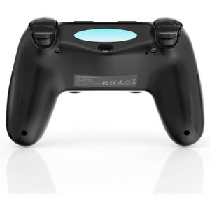 Wireless Controller Dual Vibration Game Gamepad Joystick Controller for PS-4 / Slim/Pro/PC (WIN 7/8/10), YCCTEAM Wireless Controller Compatible with PS-4 Console/PC (Black)