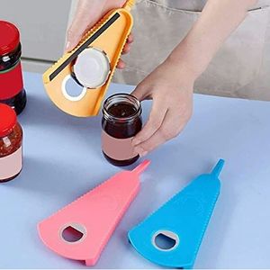 6 in 1 Multi-function Opener for Jar Bottle Can Opener for Weak Hands,  Non-slip Twist off Jar Opener Claw, Kitchen Tool AD 