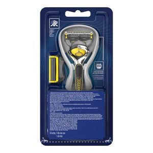 Gillette فيوجن بروشيلد ماكينة حلاقة بمقبض واحد وشفرتين بديلتين