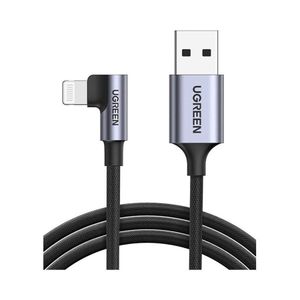 Ugreen USB A to Lightning Braided Cable with Aluminum Shell M/M, Nickel