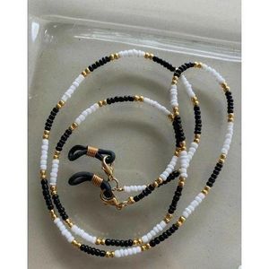 Eyeglasses Chain Of Multicolored Interpretation Beads