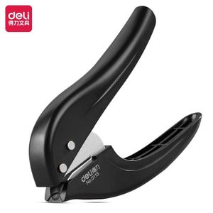Deli Machine Metal Hand-held Puncher Single Hole