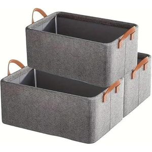 صندوق منظم ملابس واكسسوارات - صندوق منظم ملابس عملي أنيق ورائع لتنظيم ملابسك ومستلزماتك بسهولة ودقة - حافظة قماشية متينة توفر مساحة التخزين