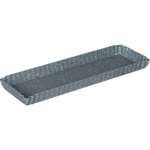 Neoflam  Granite Rectangular Tart Mold, 11×35 cm - Grey