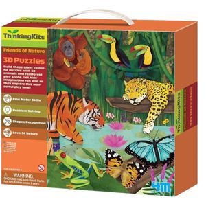 4M Thinkingkits Rainforest 3D Floor Puzzles - 04678