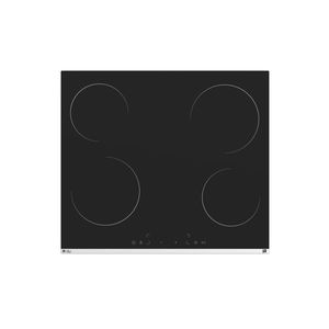 Purity Built-In Electric Hob - 60 Cm - 4 Vitroceramic Eyes - Touch Control - 3500 W - Child Lock - Black - HPREE V6050