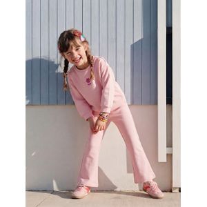 LC Waikiki Floral Print Girl's Soft Touch Sweatshirt And Sweatpants