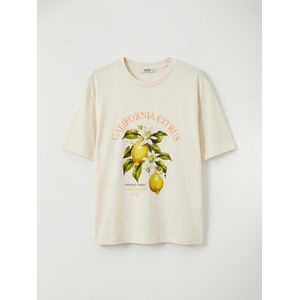 LC Waikiki California Printed Oversize Women's T-Shirt