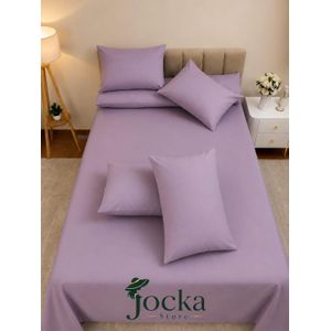 Jocka طقم ملاية قطن استك 100% بريميوم 3 قطع -   ناعم ومريح - ألوان ومقاسات متعددة_120 CM