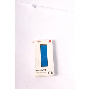 8TB SSD Hard Disk Drive HDD Mobile External Storage Device - Blue - blue