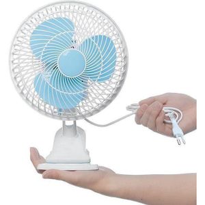 USB Clip-On Desk Fan Adjustable Quiet Cooling Fan for Home Office Bedroom