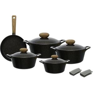 Neoflam  Retro Marble Cookware Set 11-Pieces, Terra
