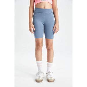 Defacto Girl Biker Leggings - Blue