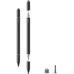 JOYROOM JR-BP561 3-in-1 Magnetic Passive Capacitive Stylus Pen - Black