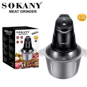 Sokany  Wonder Chopper 2 Liter 2 Speed Stainless Steel SK-7020N