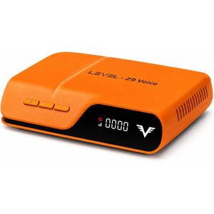 Level ريسيفر Z9 Voice، واي فاي مدمج، تحكم صوتي، Full HD 1080P، دعم DVB-S2X، تشغيل الوسائط، أبيض