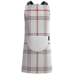 Art Mood HOME Apron, Cross-Back Design, Soft Cotton-Like Fabric, One Size, Lightweight Breathable Unisex with Front Pocket, for Cooking, and Daily Use