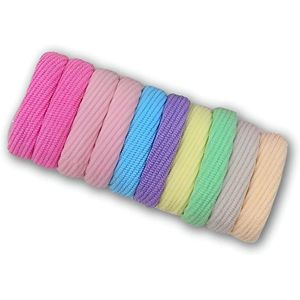 توك شعر - ثني الشعر داخل ايه سي بي، مطاط قوي، الوان عصرية، مجموعة صلبة من 10 قطع من فلاش الشعر المتنوع (موديل 3)