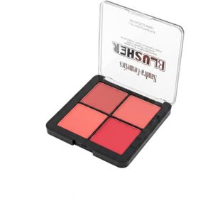 Sandra Professional Blusher – Smooth Application & Coverage - 4 Colors