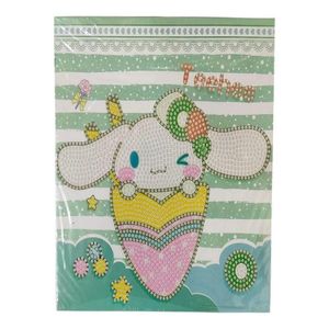 Diy 3D Diamond Painting Kit for Kids Develop Focus Skills and Patience, Improve Visual Coordination 20 X 20 cm (Cinnamoroll)