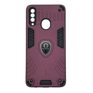 غطاء مقاوم للصدمات بطبقتين مزدوجتين للخدمة الشاقة مع ظهر مطفي لجهاز  Samsung Galaxy A20s 