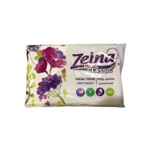 Zeina Facial Tissue Soft Touch Classic 100 tissue 2 Layers .
