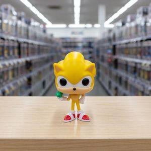 General Funko Pop Vinyl Figure – Super Soniqa Collector’s Edition, Chaos Emerald Pose, Premium Yellow Hero Design, Ideal Gift for Gamers and Fans, Retro Gaming Collectible – Available Now on Jumia