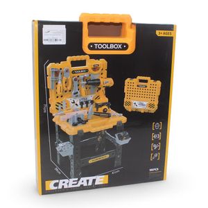 Create Tool Set – Tool Table with Electric Drill (98 PCS)