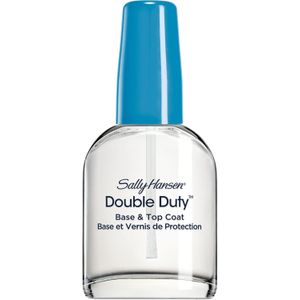 Double Duty Nail Polish Base & Top Coat, 0.45 Fl Oz - 13.3 ml 