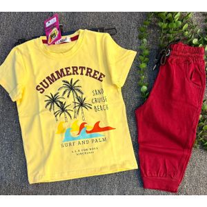 بيجاما  قطن اولادى بيتى صيفي  شورت