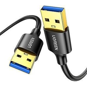 UGREEN USB-A 3.0 Male to Male Cable 0.5m (Black) 10369