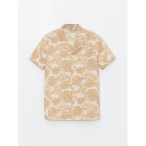 LC Waikiki Patterned Short Sleeve Boy's Shirt