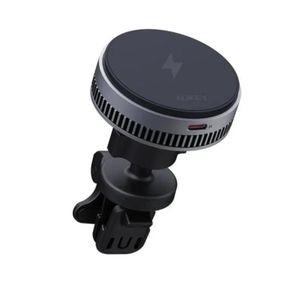 Aukey شاحن هاتف لاسلكي HD-MC13A MagFusion Dash Plus Qi2.2 - رمادي