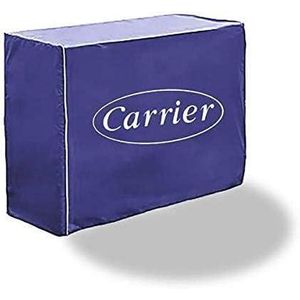 Carrier 1.5 HP Outdoor Air Conditioner Cover, Blue, Waterproof, Professional Design