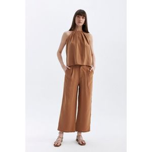 Defacto Woman Casual Woven Bottom - Camel