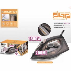 Dsp مكواة بخار بقاعدة تفلون وخاصية التنظيف الذاتي - 200 مل، 1600 واط (الموديل: KD1131)