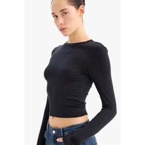 Defacto Fitted Body Fitted Basic T-Shirt