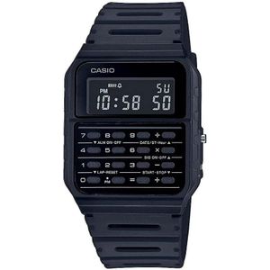 Casio Unisex Watch - CA-53WF-1B Black Dial, Black Band