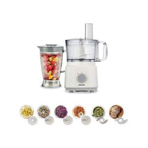 Kenwood محضر طعام، خلاط، مضرب، عجانة 2 لتر 750 واط FDP03.C0WH أبيض