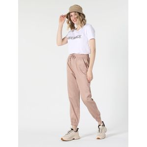 Colins تي شيرت قصير الأكمام للنساء من كولينز باللون الأبيض